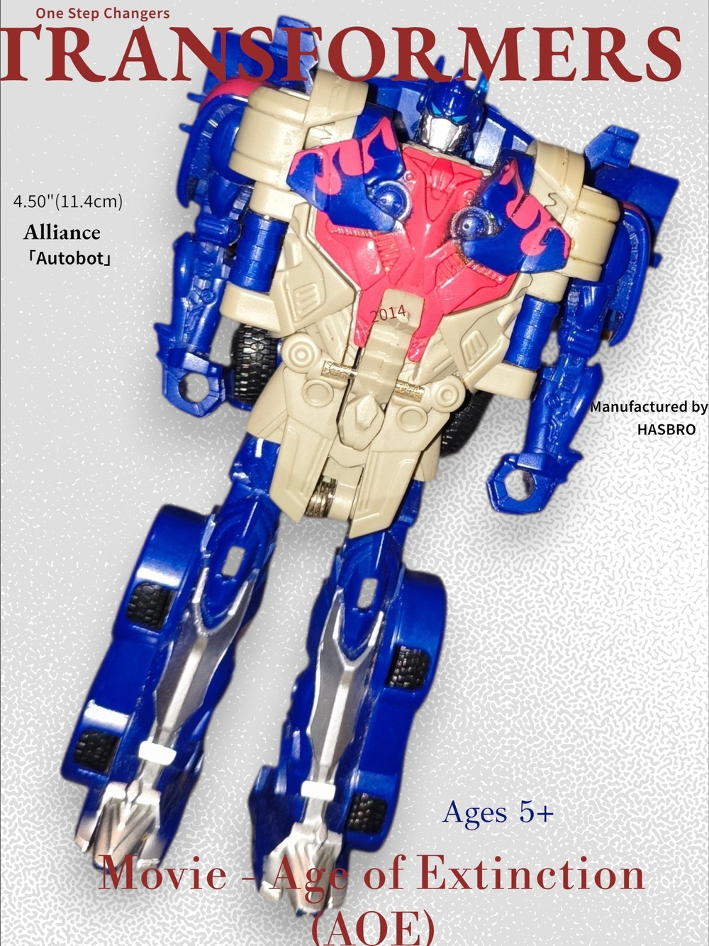 Optimus Prime One-Step Changer Toy